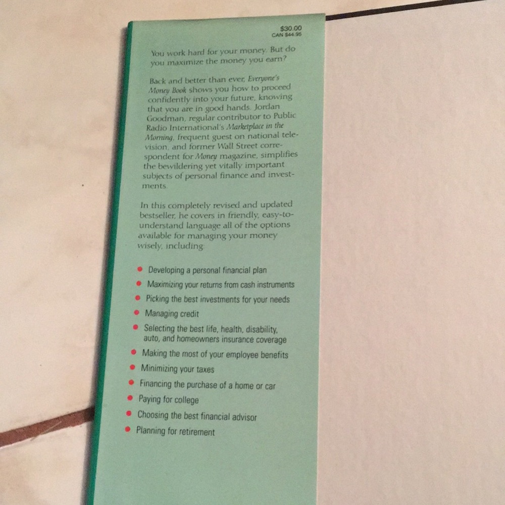“Everyone’s Money Book” - Picture 3 of 3